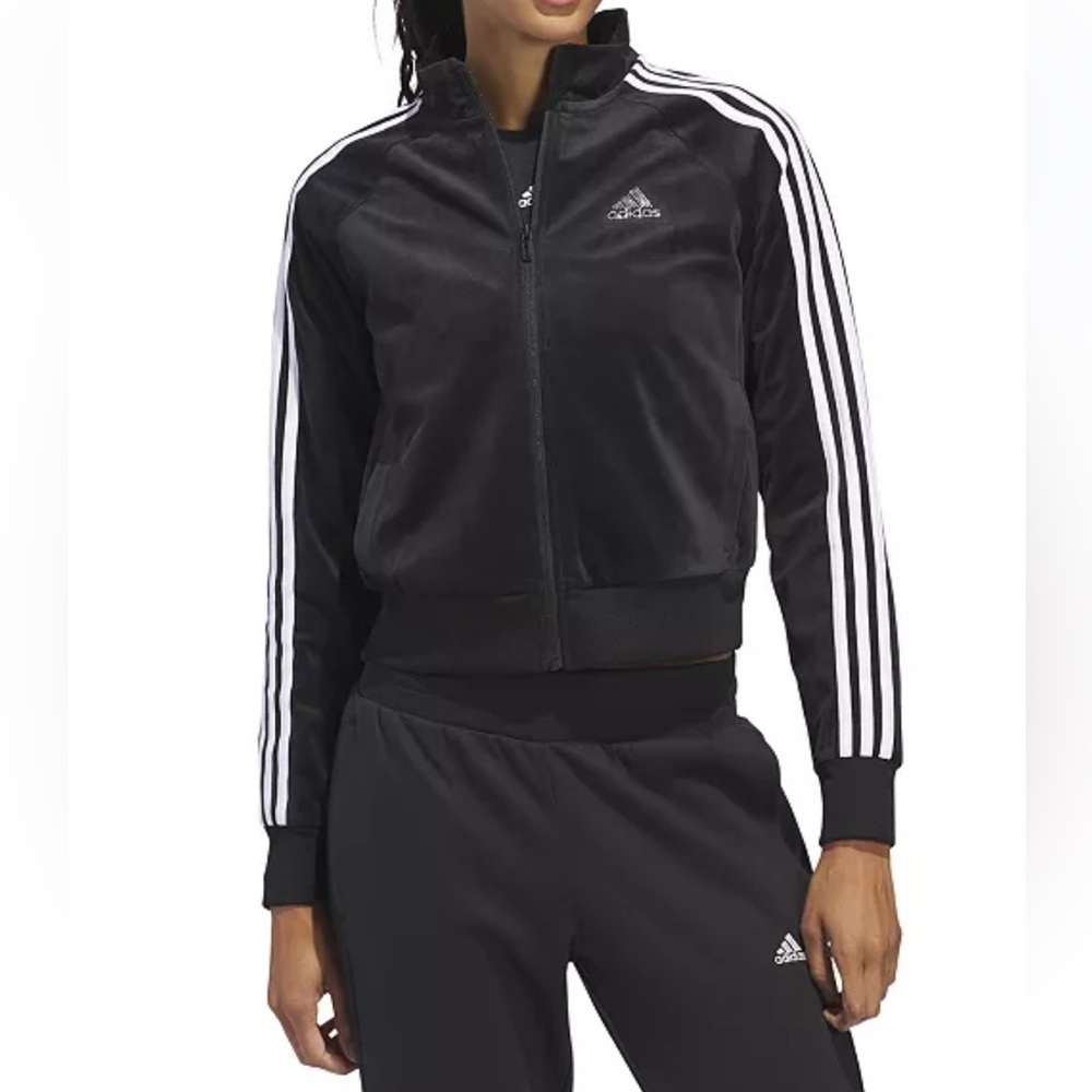 Adidas Y2K Velour Glam Jacket & Sweatpants Set